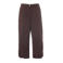 Gozzip Plus Size baggy cropped cargobroek - bruin