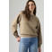 Levi's katoenen sweater met logo - taupe