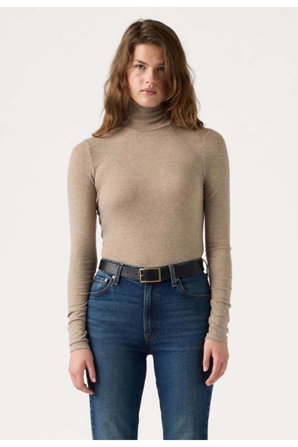 Levi's wollen top - beige