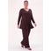 YOEK Plus Size broek - bruin