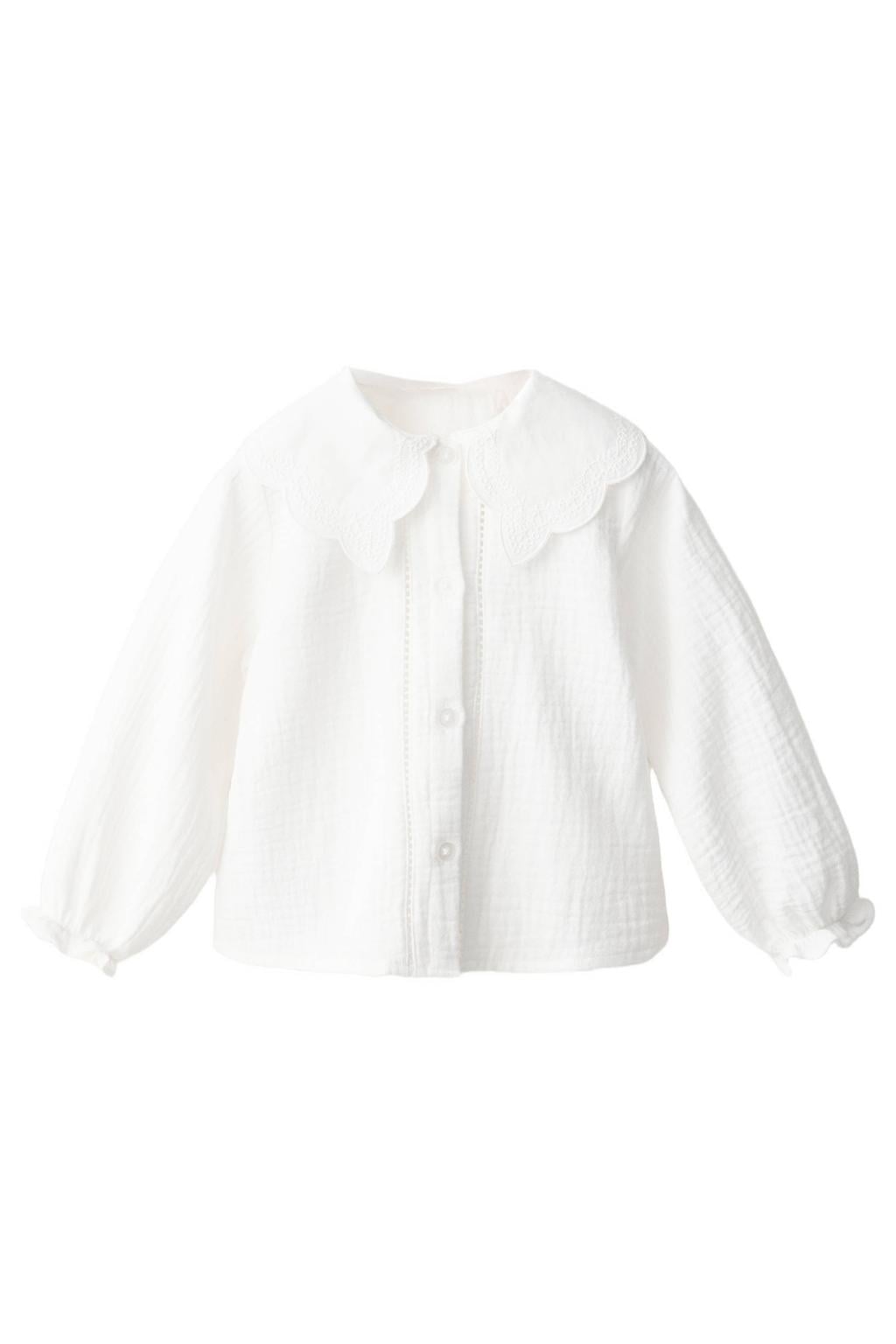 Mango Kids blouse - wit