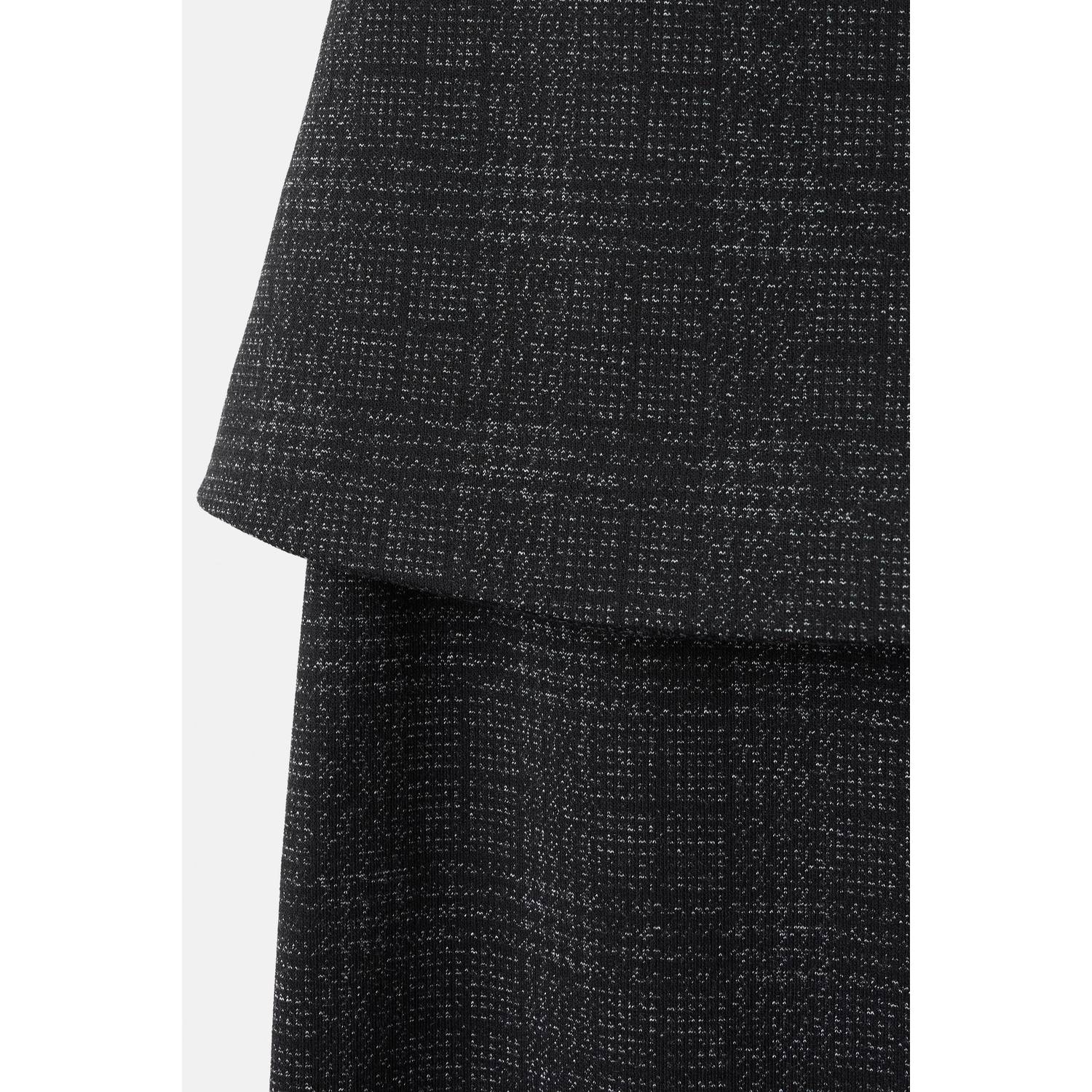 Mango geruite jumpsuit antraciet