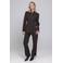 Accentil getailleerde blazer - donkerbruin