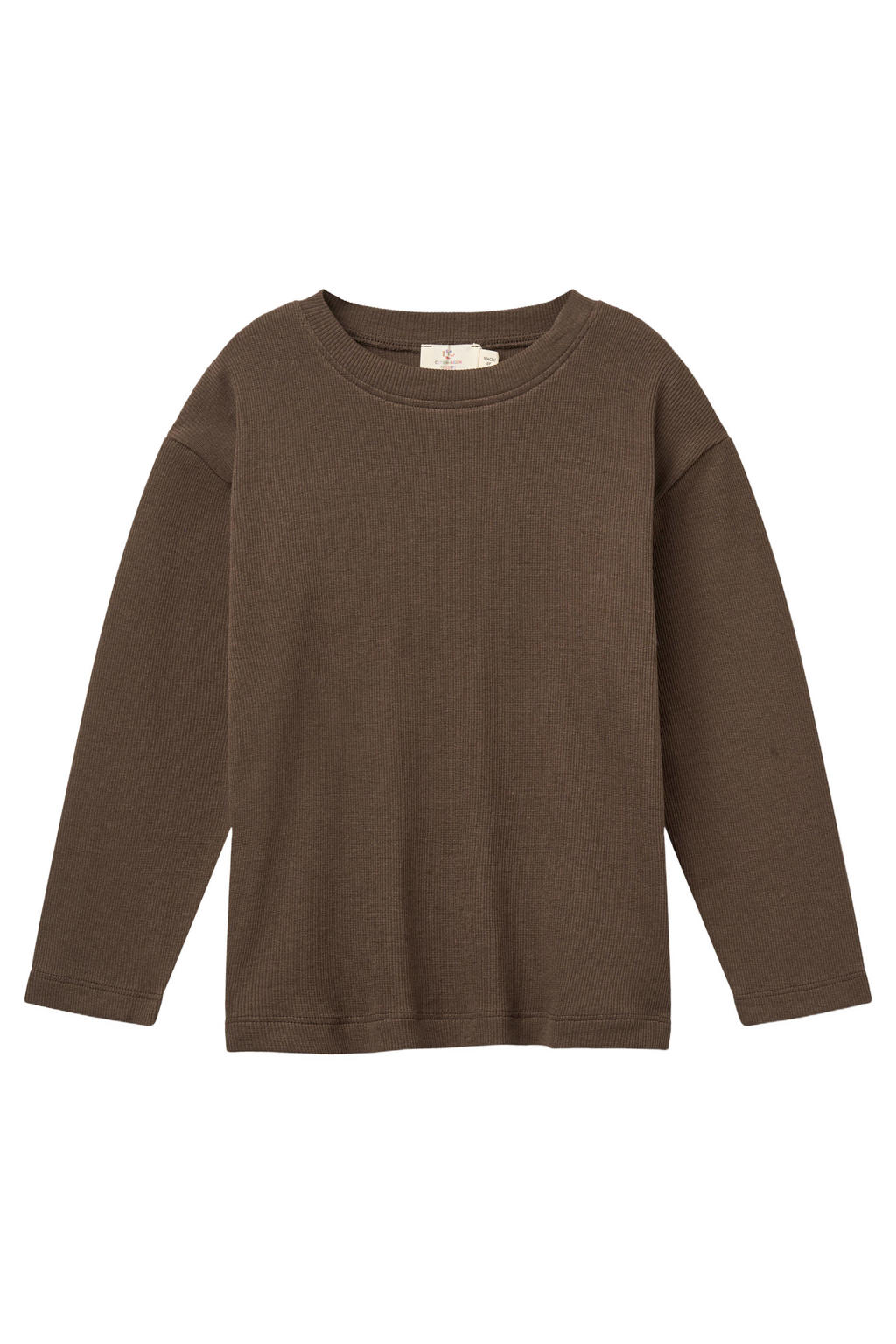 Copenhagen Colors longsleeve - donkerbruin