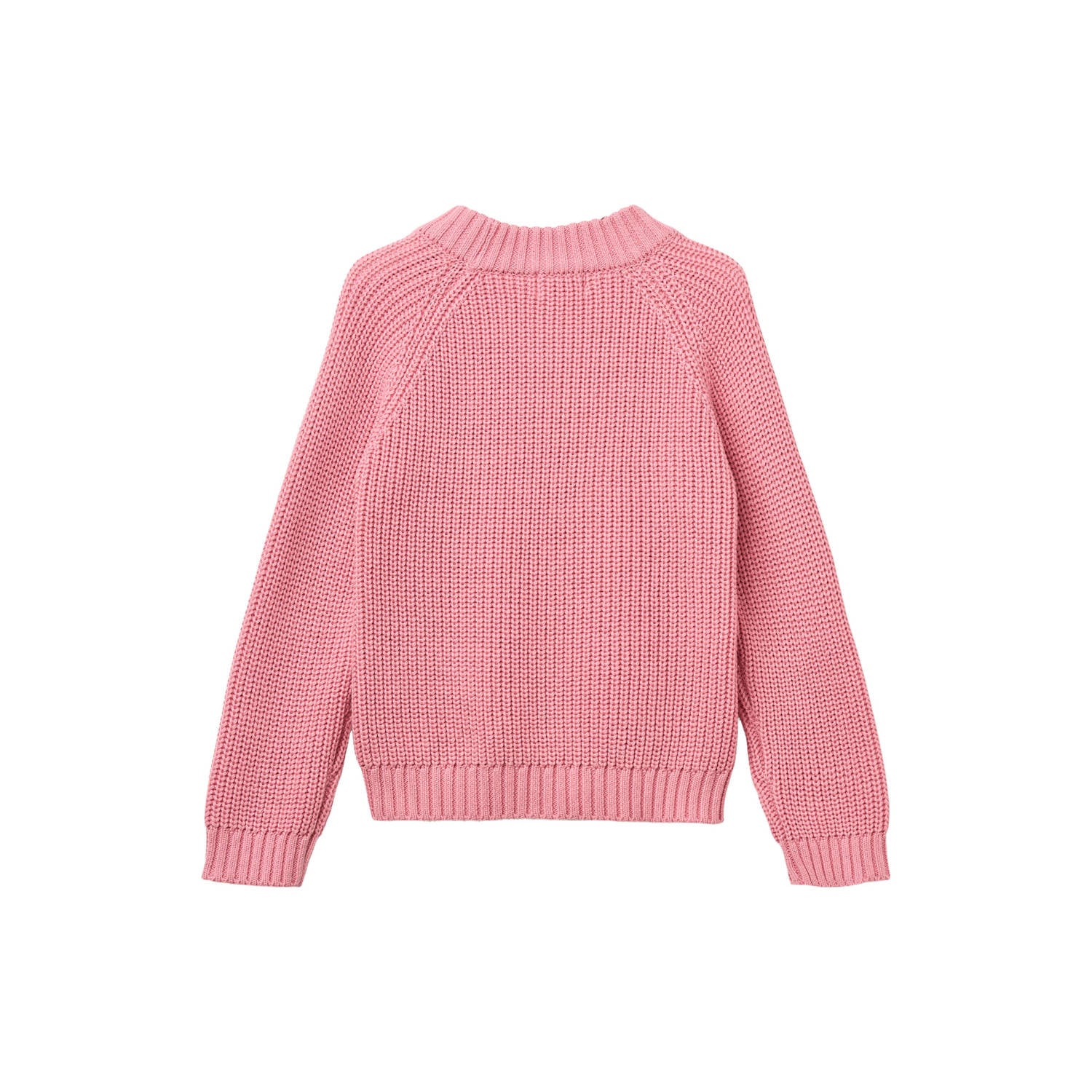 Copenhagen Colors katoenen gebreide trui roze