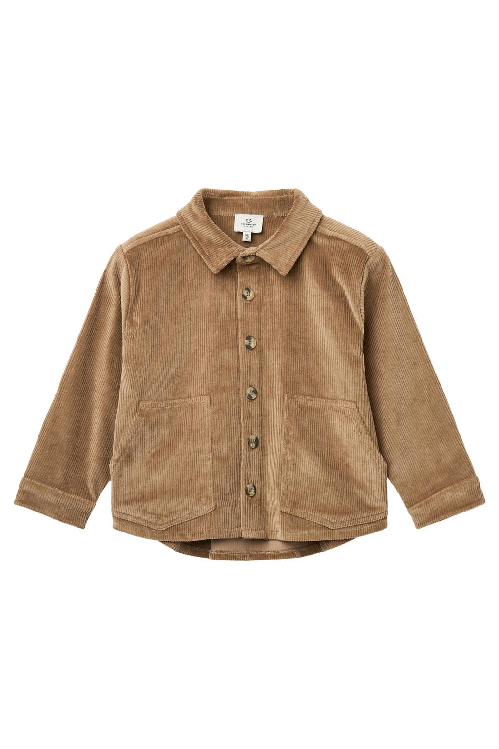 Copenhagen Colors corduroy overhemd - bruin