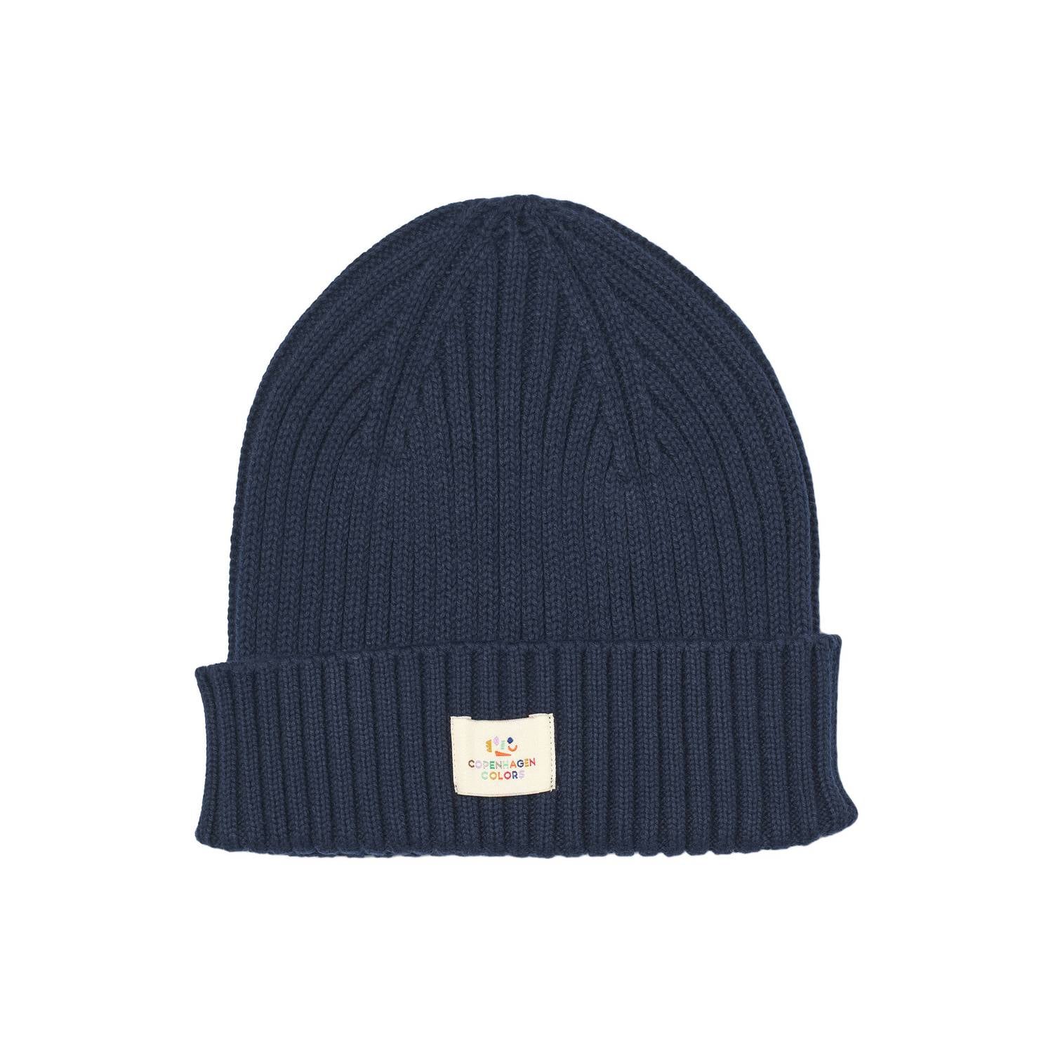 Copenhagen Colors muts donkerblauw
