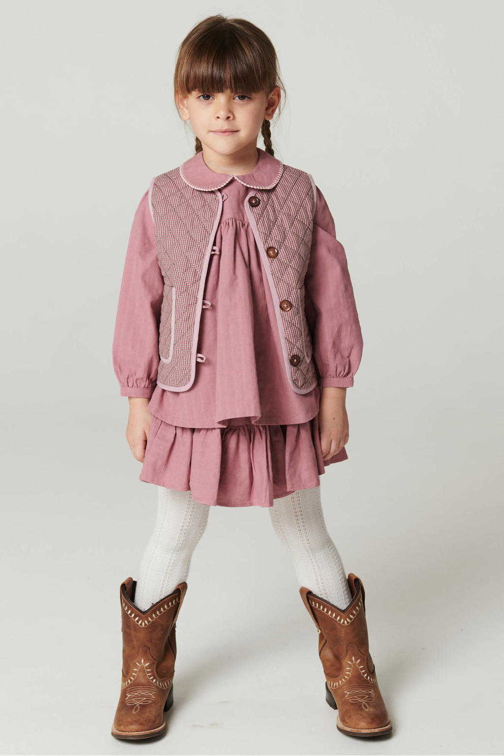 Copenhagen Colors gilet met print - roze