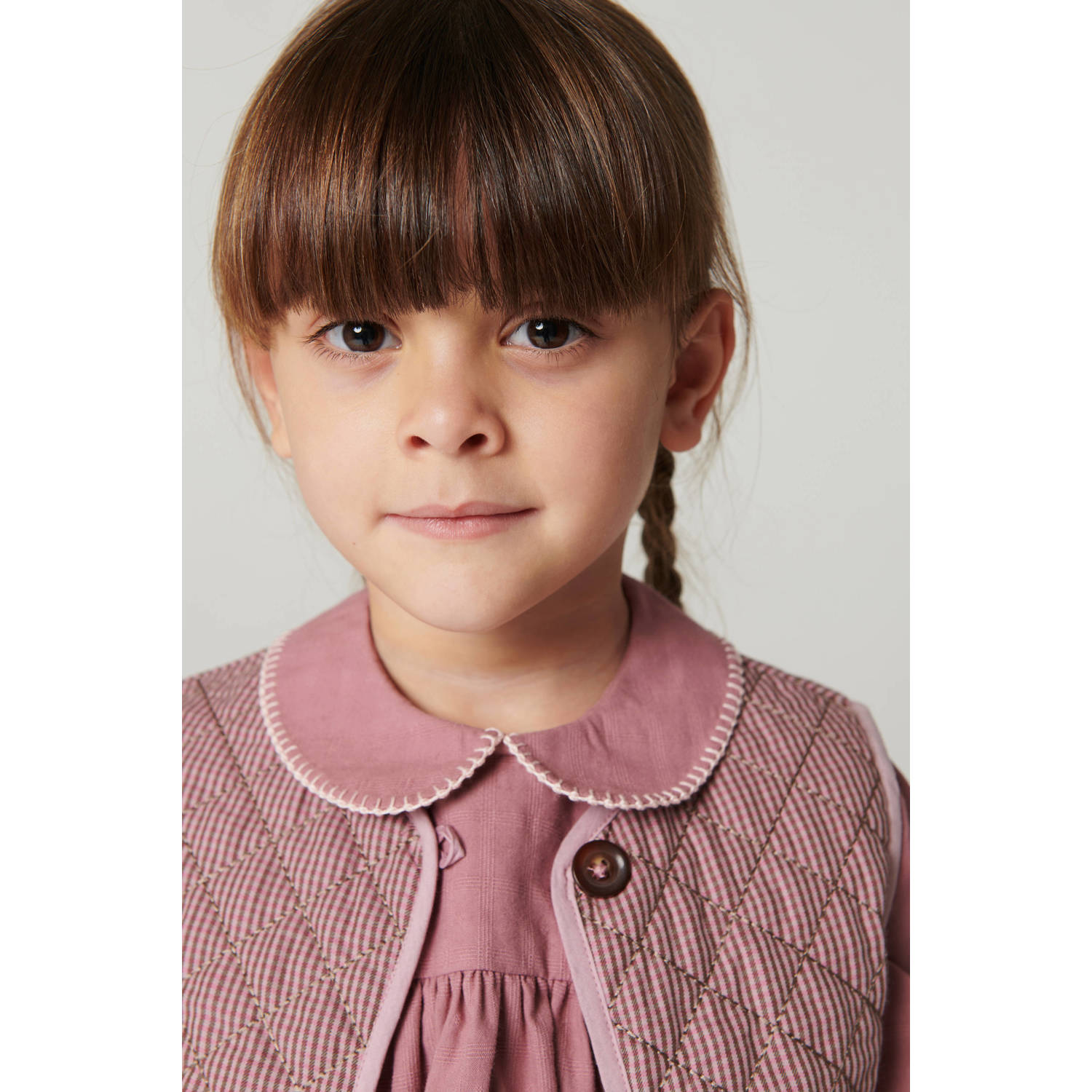 Copenhagen Colors gilet met print roze