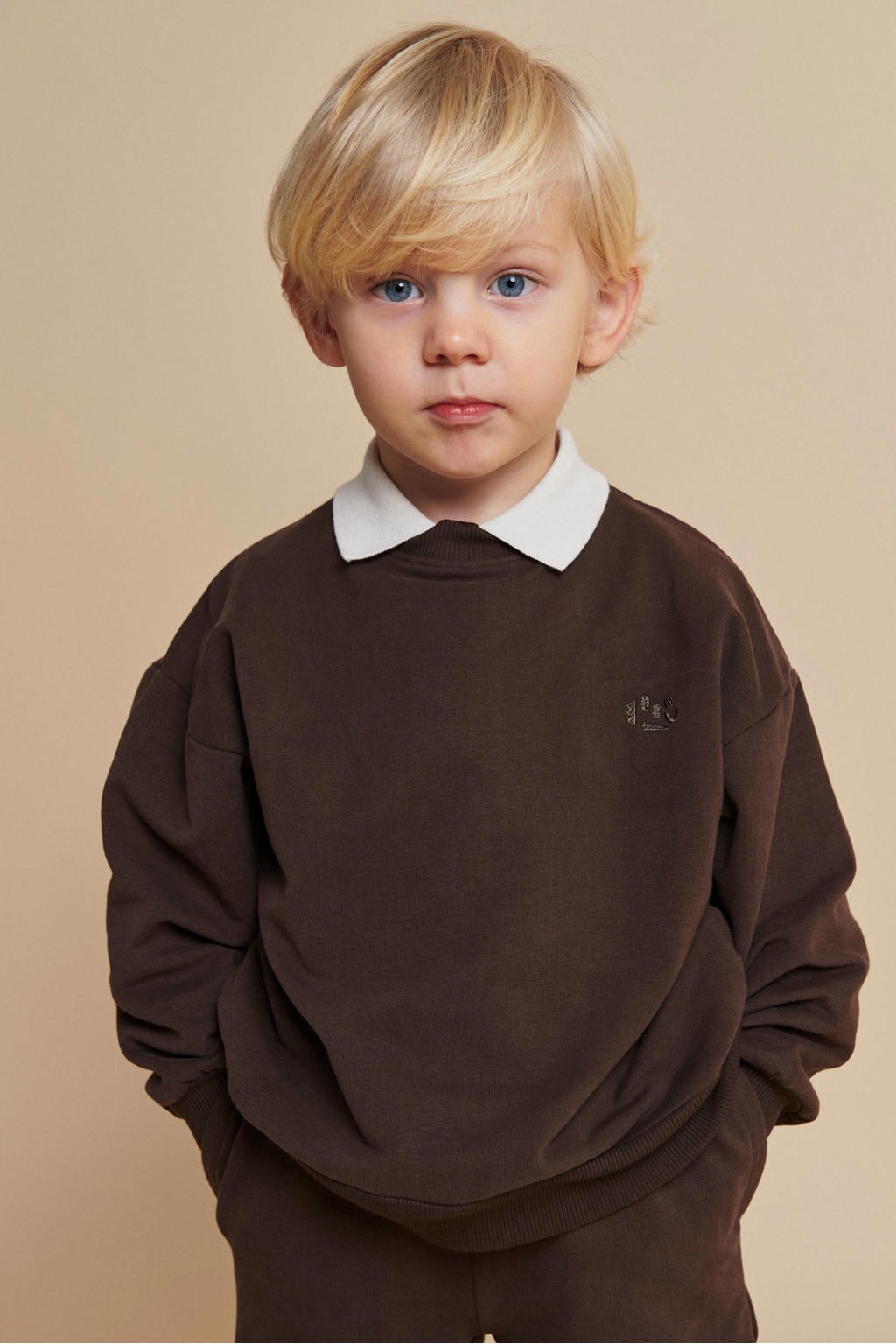 Copenhagen Colors sweater - donkerbruin