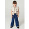 Copenhagen Colors gilet met print - zand/bruin