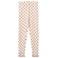 Copenhagen Colors slim fit legging met hartjes - ecru/rood