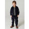 Copenhagen Colors regular fit corduroy casual broek - donkerblauw