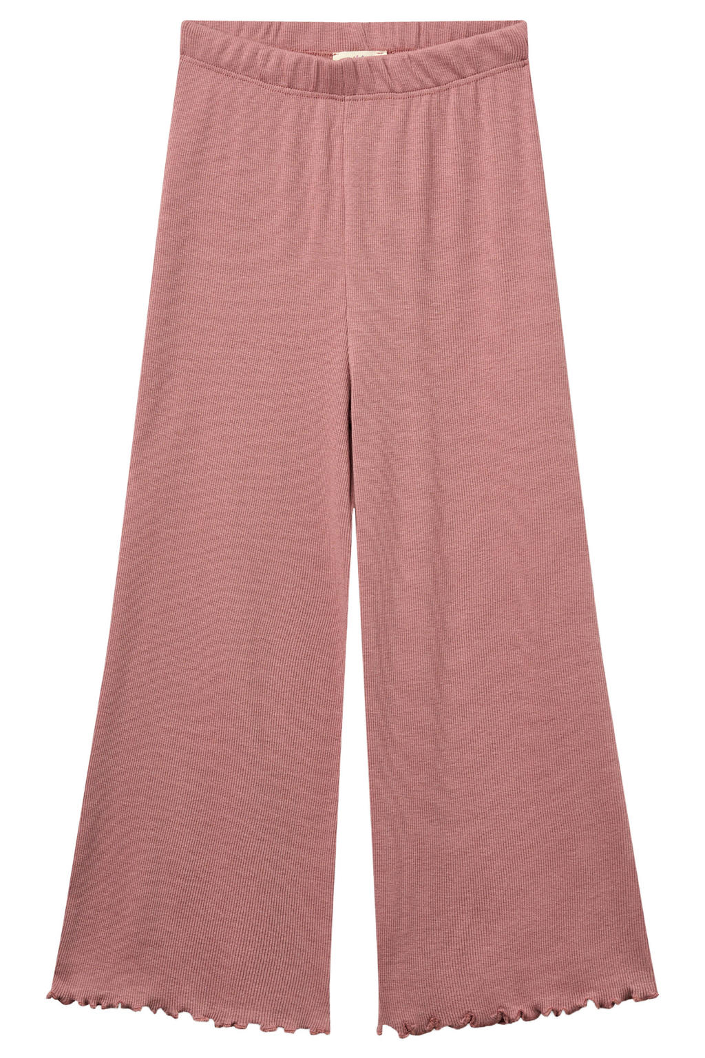 Copenhagen Colors wide leg casual broek - roze