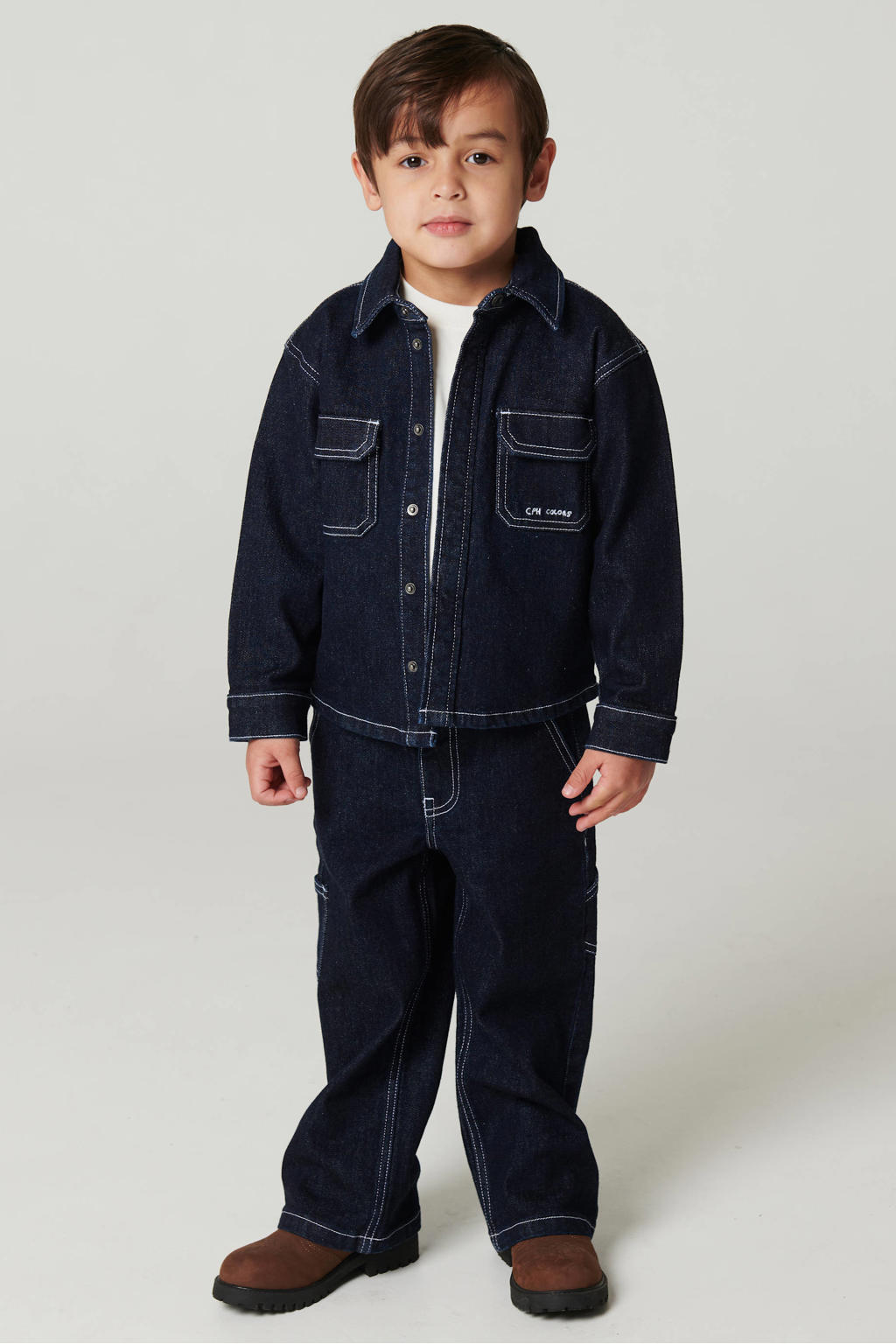 Copenhagen Colors cargo jeans - raw denim
