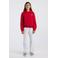 America Today hoodie met backprint - rood