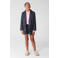 Shoeby geruite short - grijs