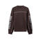 Shoeby sweater met tekst - bruin