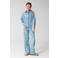 Shoeby denim blouse met hartjes - lichtblauw