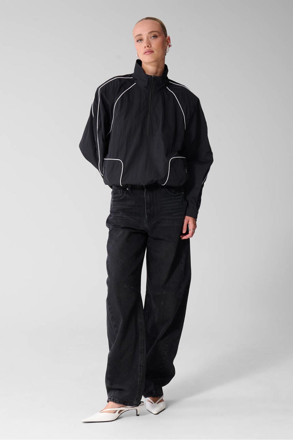 Shoeby blouse - zwart/wit