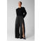 Shoeby wide leg broek - zwart/wit