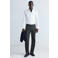 Mango Man slim fit casual overhemd - wit