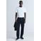 Mango Man slim fit casual broek - marine