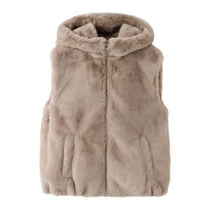 teddy bodywarmer - middenbruin