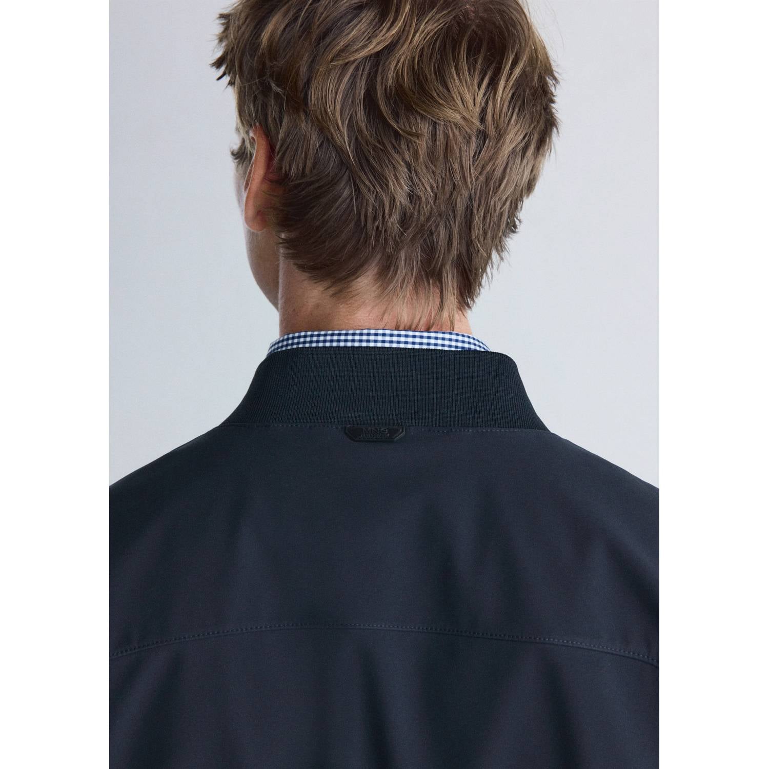 Mango Man bomberjack donkerblauw