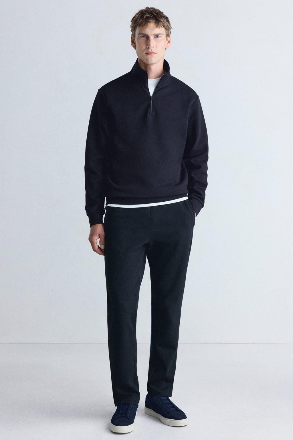 Mango Man regular fit joggingbroek - marine