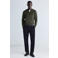 Mango Man slim fit trui - donkergroen