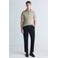 Mango Man slim fit polo - beige
