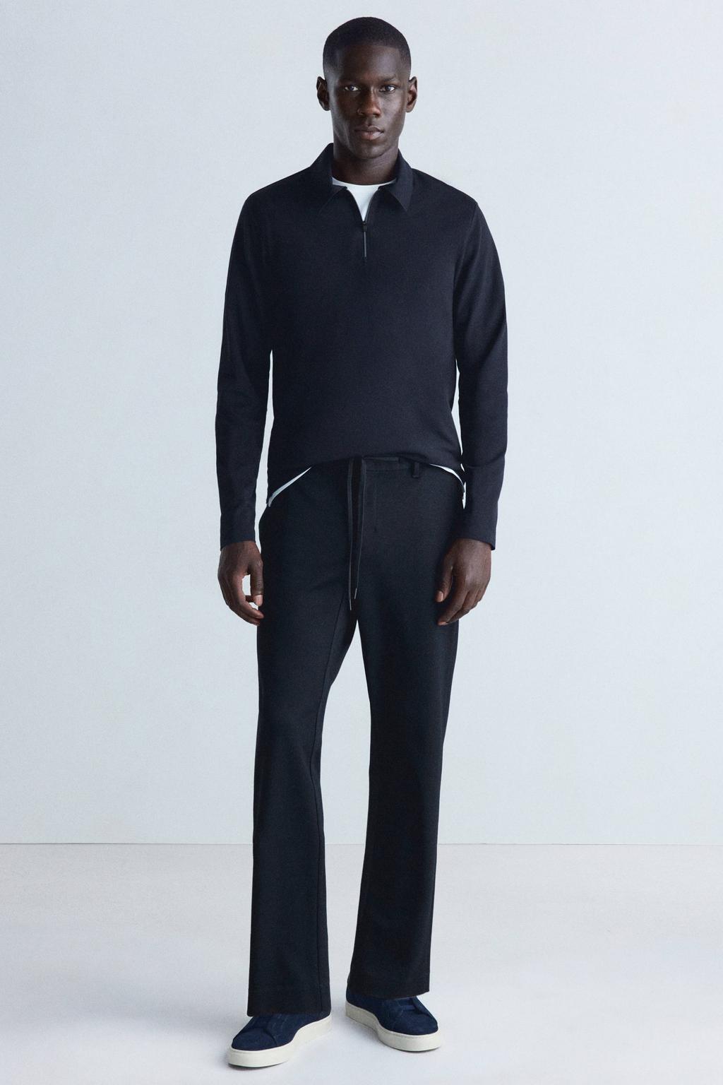 Mango Man regular fit polo - marine