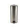 Housecraft Living rechthoekige prullenbak 27x27x65 cm - zilver