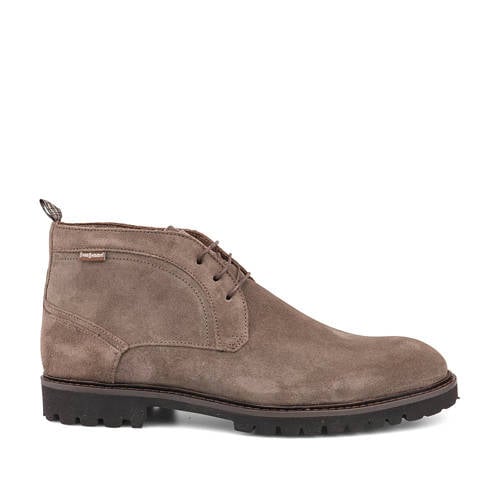 Floris van Bommel De Floter 01.01 suède enkelboots taupe