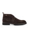 Floris van Bommel De Floter 01.00 suède enkelboots donkerbruin