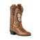 Copenhagen Colors western leren laarzen - cognac