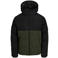 JACK & JONES ESSENTIALS quilted pufferjas - rosin/zwart