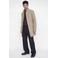 JACK & JONES ESSENTIALS wintermantel met wol - beige