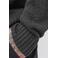 JACK & JONES ESSENTIALS regular fit gebreide trui met wol - antraciet
