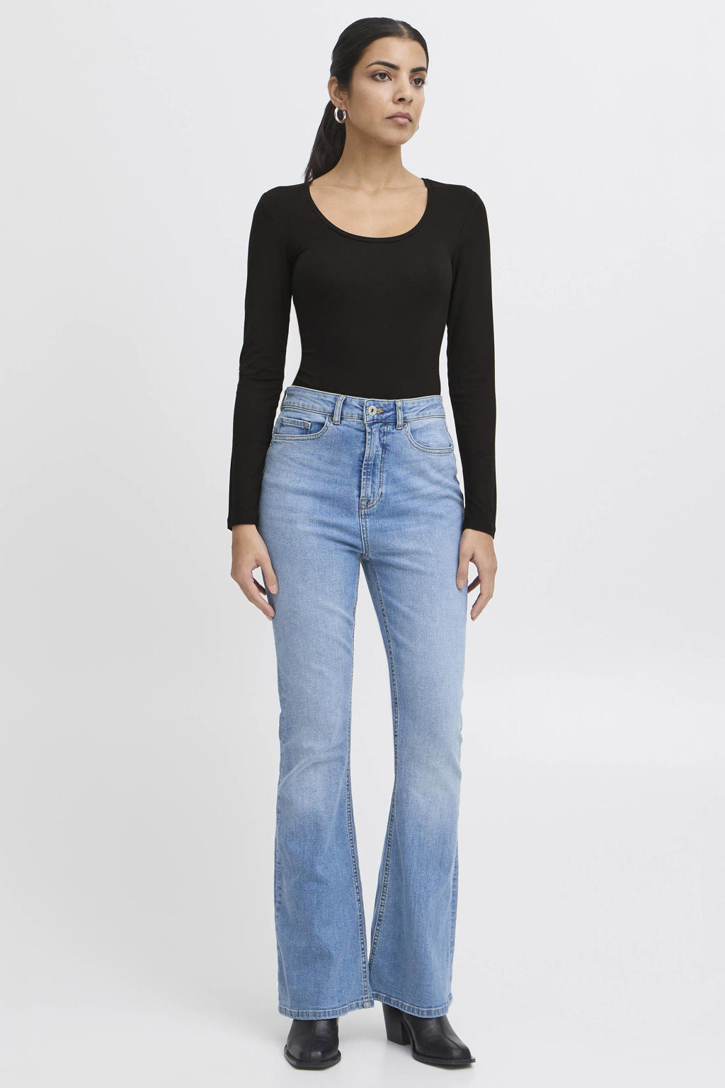 ICHI top - zwart