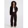 America Today baggy corduroy casual broek - donkerbruin