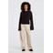 America Today corduroy baggy casual broek - beige