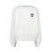 America Today sweater met backprint - wit