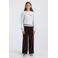 America Today sweater met studs en backprint - grijs