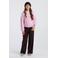 America Today broek met corduroy details - bruin
