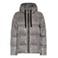Etage Plus Size geruite winterjas - beige