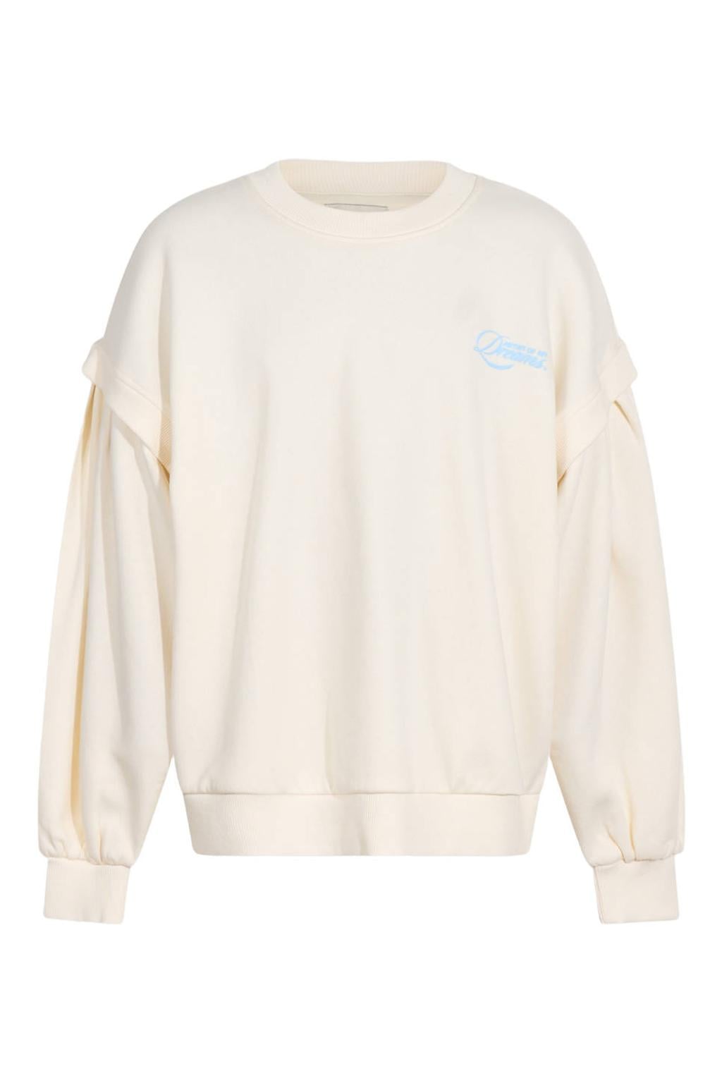 Shoeby sweater met tekst - ecru