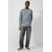 QS relaxed fit gebreide trui - grijs