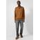 QS katoenen relaxed fit gebreide trui - bruin